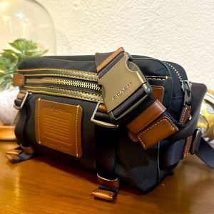 Coach Cordura Large Utility Pack/Sling Bag - 29494 - NWT